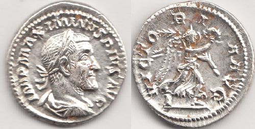 Kommission-Maximinus I. Thrax - Denar - Victoria