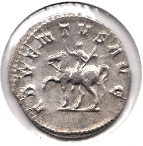 Kommission-Traianus Decius-ADVENTVS AVG-Antoninian
