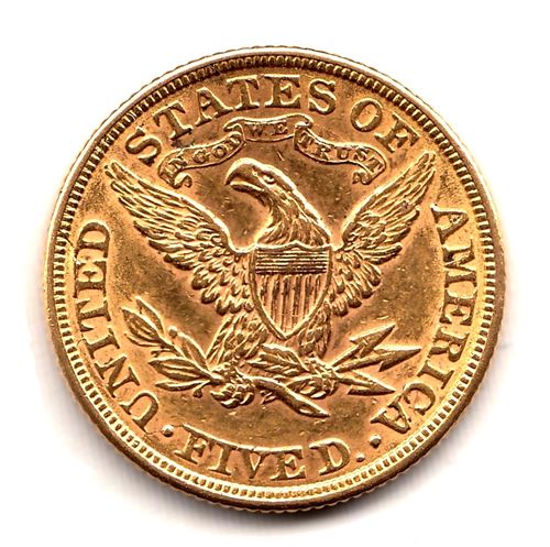 Kommission-USA-5 Dollar Gold-Half Eagle 1899